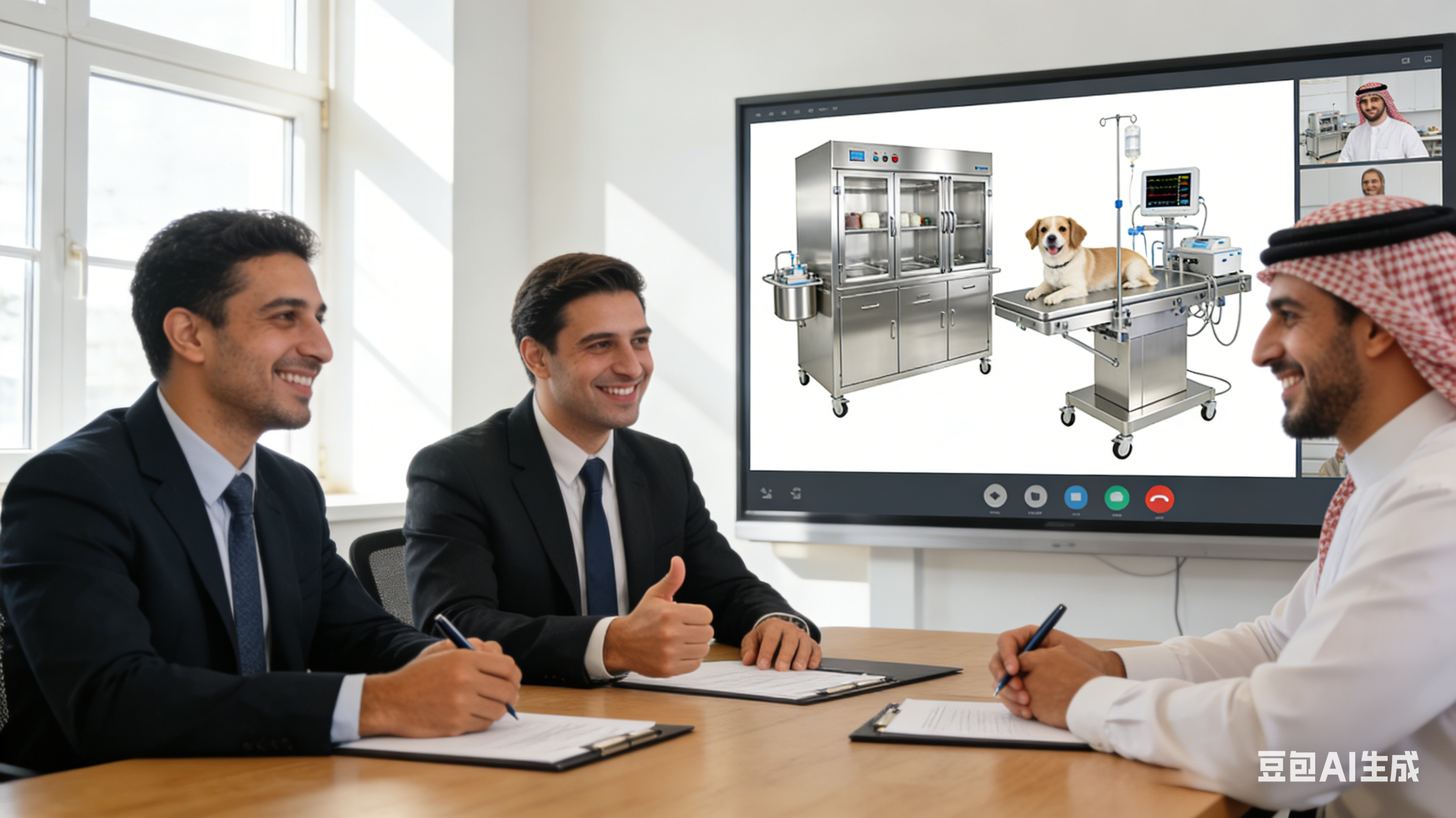 佳泰宠物医疗设备海外市场再突破,产品远销中东新兴市场